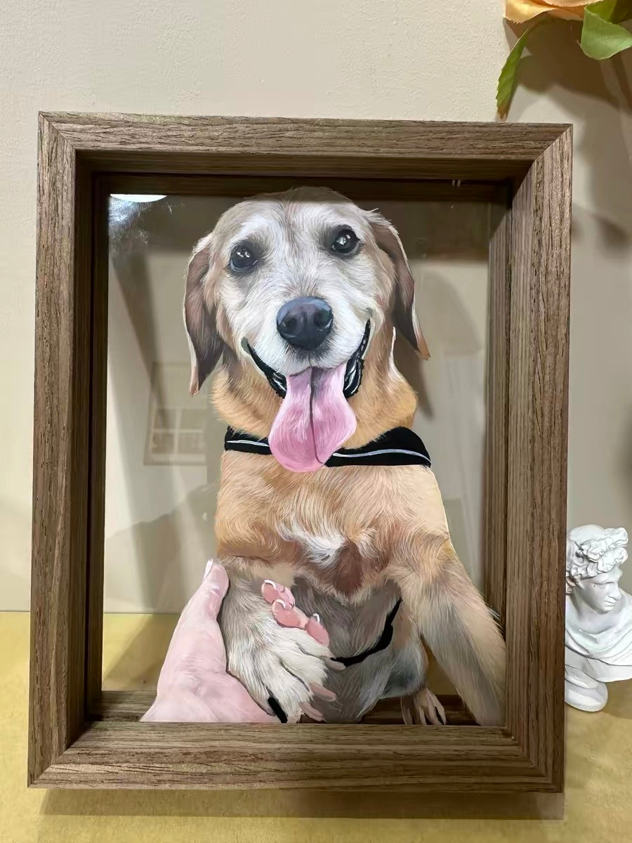 Start Your Custom Pet Portrait – Reserve Your Artist for $10